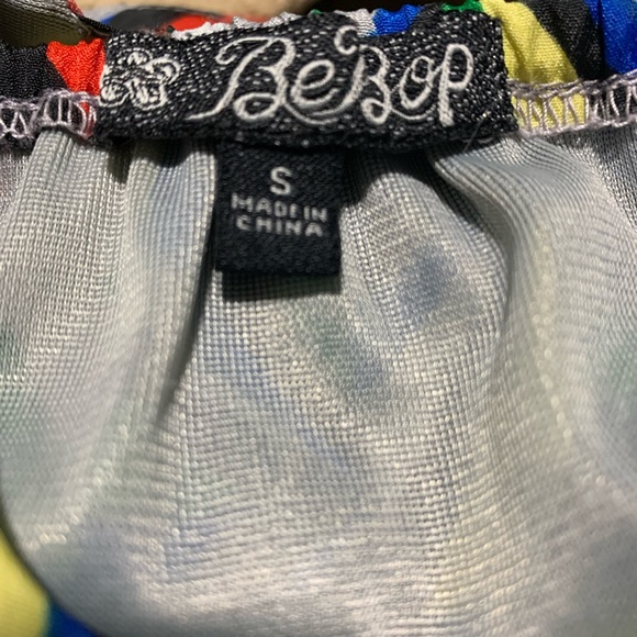 Bebop geometric sundress with belt - Picture 2 of 2